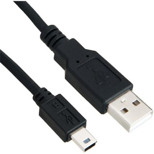 Axiom  câble USB USB 2.0 0,9 m USB A Mini-USB B Noir - USB2AMBMIN03-AX