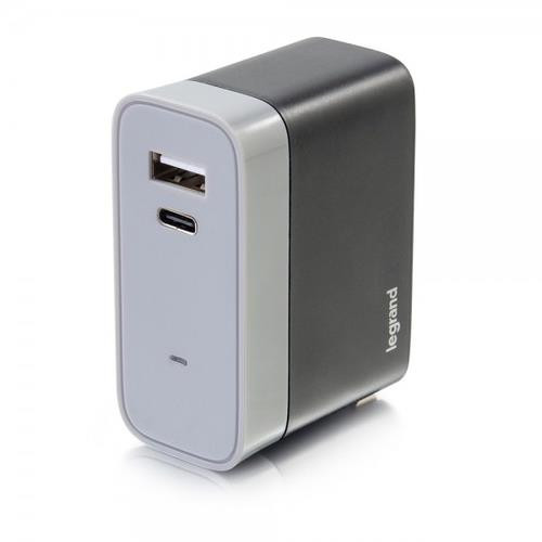 C2G  chargeur d'appareils mobiles Universel Noir, Gris Secteur Intérieure - 20280