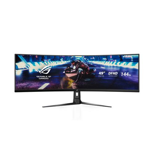 ASUS ROG Strix XG49VQ écran plat de PC 124,5 cm (49") 3840 x 1080 pixels Full HD Ultra large LED Noir - 90LM04H0-B01170
