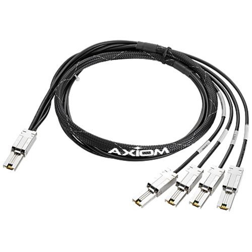 Axiom Mini-SAS - 4x1 Mini-SAS, 2m Noir - K2R09A-AX