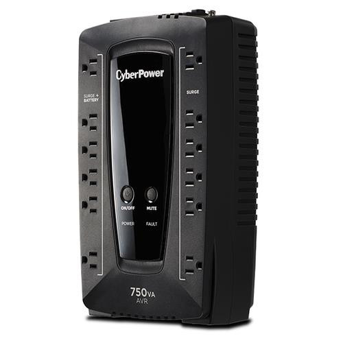CyberPower  alimentation d'énergie non interruptible 0,75 kVA 450 W 12 sortie(s) CA - AVRG750U