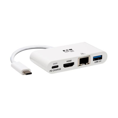 Tripp Lite  adaptateur graphique USB 3840 x 2160 pixels Blanc - U444-06N-H4GU-C