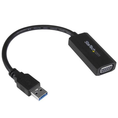 StarTech.com Adaptateur vidéo USB 3.0 vers VGA - Carte graphique externe avec installation du pilote intégrée - 1920x1200 - USB32VGAV