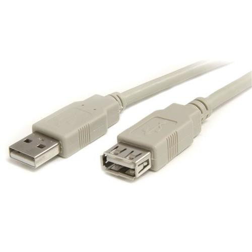 StarTech.com Câble d'extension USB 2.0 de 3 m - Rallonge USB A vers A - M/F - USBEXTAA10