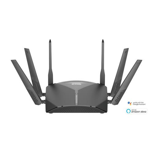 D-Link  routeur sans fil Gigabit Ethernet Tri-bande (2,4 GHz / 5 GHz / 5 GHz) Gris - DIR-3040