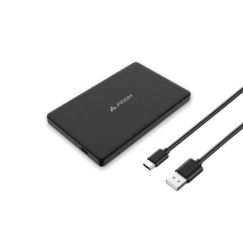 Axiom  disque dur externe 1 To 7200 tr/min 2.5" USB Type-C 3.2 Gen 2 (3.1 Gen 2) Noir - USBC31HD2571TB-AX