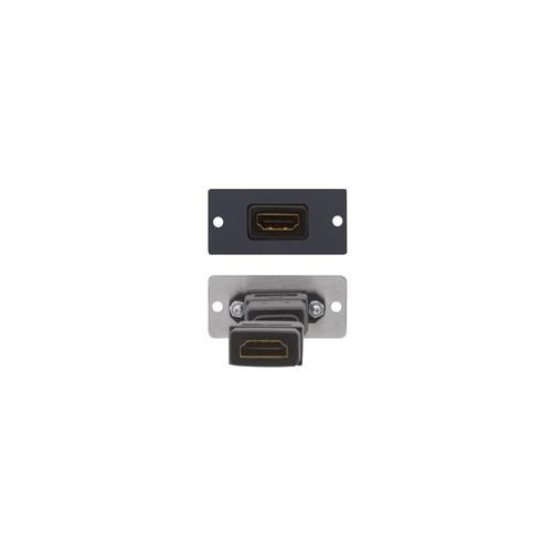 Kramer Electronics  Plaque de commutation et obturateur Noir - W-H(W-HDMI)(B) Kramer Electronics  Plaque de commutation et obturateur Noir - W-H(W-HDMI)(B)
