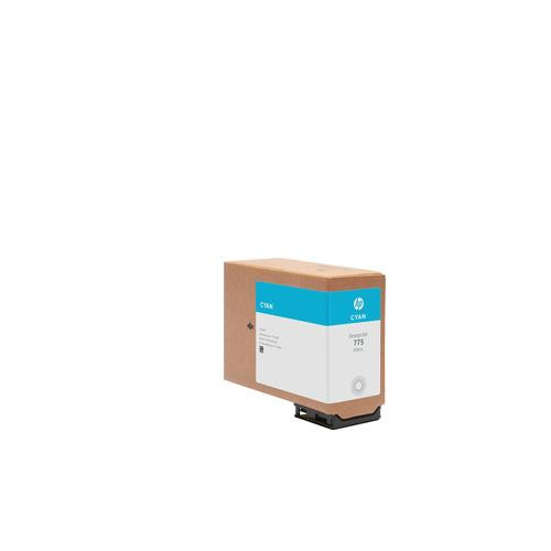 HP 775 Cartouche d'encre cyan - 500 ml - 1XB17A