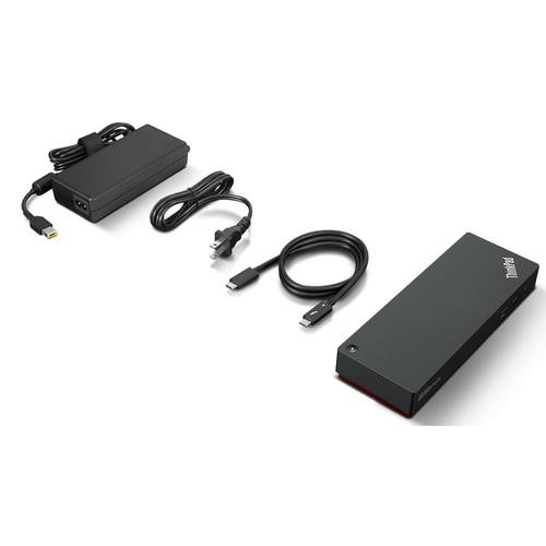 Lenovo ThinkPad Universal Thunderbolt 4 Smart Dock Avec fil Noir - 40B10135US Lenovo ThinkPad Universal Thunderbolt 4 Smart Dock Avec fil Noir - 40B10135US