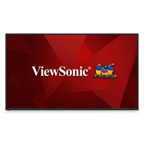 Viewsonic  Écran d'affichage dynamique Écran plat de signalisation numérique 165,1 cm (65") LED Wifi 290 cd/m² 4K Ultra HD Noir Intégré dans le processeur Android 9.0 16/7 - CDE6512