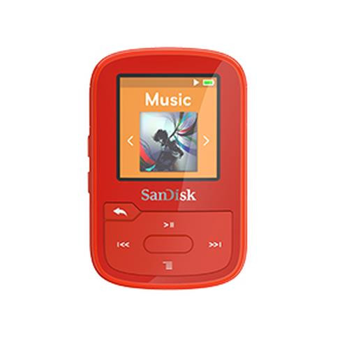 SanDisk  lecteur et enregistreur MP3/MP4 Lecteur MP3 16 Go Rouge - SDMX28-016G-G46R