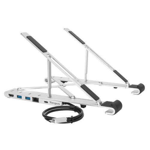 Targus  Support de livres Supports de Laptop Argent 39,6 cm (15.6") - AWU100005GL Targus  Support de livres Supports de Laptop Argent 39,6 cm (15.6") - AWU100005GL