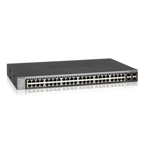 NETGEAR GS748T Géré L3 Gigabit Ethernet (10/100/1000) Noir - GS748T-500NAS