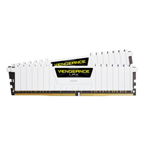 Corsair Vengeance LPX  module de mémoire 16 Go 2 x 8 Go DDR4 3200 MHz - CMK16GX4M2B3200C16W Corsair Vengeance LPX  module de mémoire 16 Go 2 x 8 Go DDR4 3200 MHz - CMK16GX4M2B3200C16W