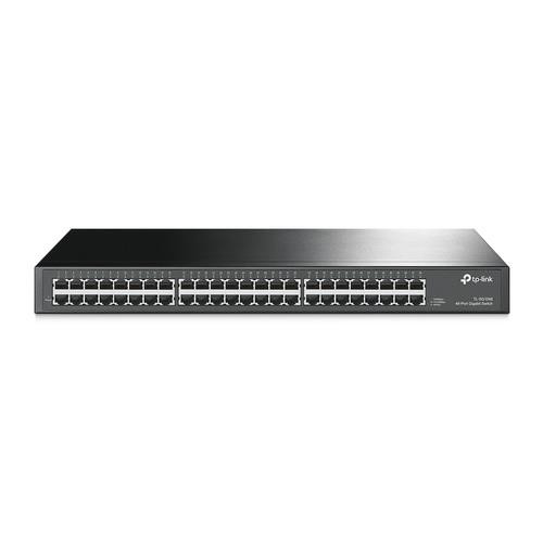 TP-Link  commutateur réseau Non-géré Gigabit Ethernet (10/100/1000) 1U Noir - TL-SG1048