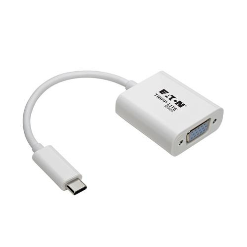 Tripp Lite  adaptateur graphique USB 1920 x 1200 pixels Blanc - U444-06N-VGA-AM