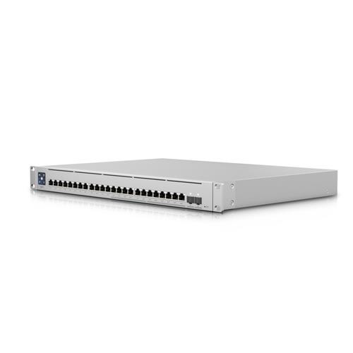 Ubiquiti  commutateur réseau Géré L3 Gigabit Ethernet (10/100/1000) Connexion Ethernet, supportant l'alimentation via ce port (PoE) Argent - USW-ENTERPRISE-24-POE