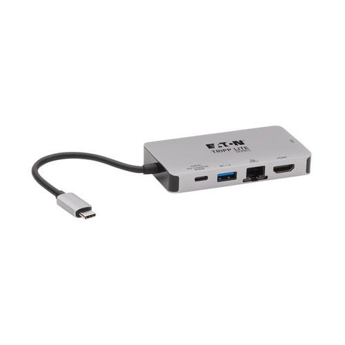 Tripp Lite  station d'accueil Avec fil USB 3.2 Gen 1 (3.1 Gen 1) Type-C Gris - U442-DOCK6-GY