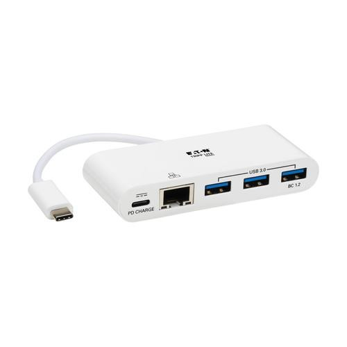 Tripp Lite  station d'accueil USB 3.2 Gen 1 (3.1 Gen 1) Type-C Blanc - U460-003-3AG-C