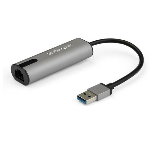 StarTech.com Adaptateur 2.5GbE USB-A vers Ethernet - NBASE-T NIC - Réseau Gigabit USB 3.0 Type A 2.5/1GbE Multi Speed - USB 3.1 pour PC vers RJ45 - Lenovo X1 Carbon/HP EliteBook/ZBook - US2GA30