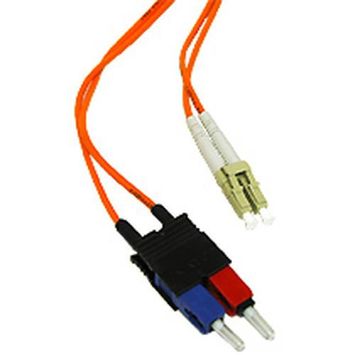 C2G 2m LC/SC Duplex 62.5/125 Multimode Fiber Patch Cable câble InfiniBand et à fibres optiques Orange - 33155