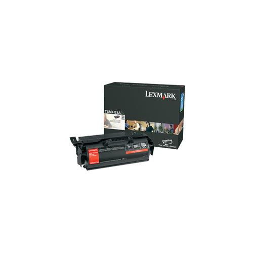 Lexmark T65x High Yield Print Cartridge Cartouche de toner Original - T650H21A