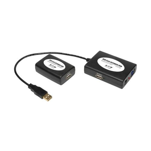 Tripp Lite  hub & concentrateur USB 2.0 480 Mbit/s Noir - U224-1R4-R