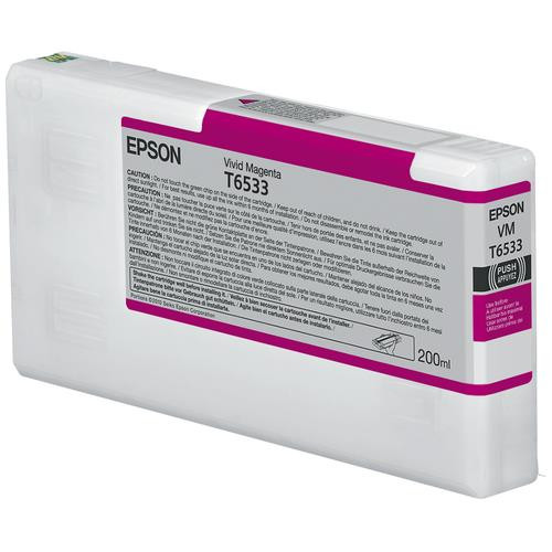 Epson Encre Pigment Vivid Magenta SP 4900 (200ml) - C13T653300 Epson Encre Pigment Vivid Magenta SP 4900 (200ml) - C13T653300
