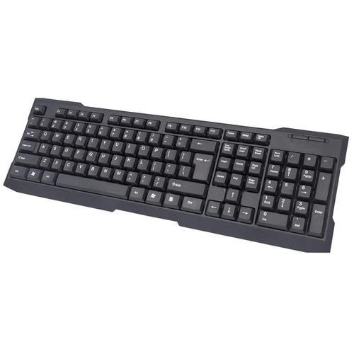 Manhattan  clavier Maison USB QWERTY Noir - 175708