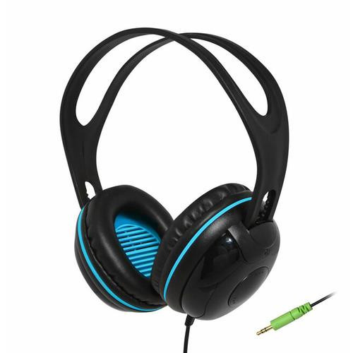 Andrea Communications EDU-375 Écouteurs Sans fil Arceau Musique Noir, Bleu - C1-1027900-1