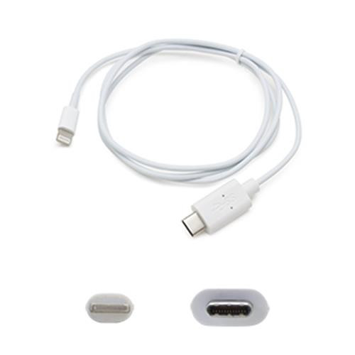 AddOn Networks USB 3.1 (C) - Lightning, 1m Blanc - USBC2LGT1MW