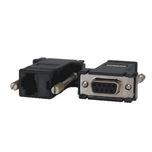 Opengear  changeur de genre de câble DB9F RJ45 Noir - 319015