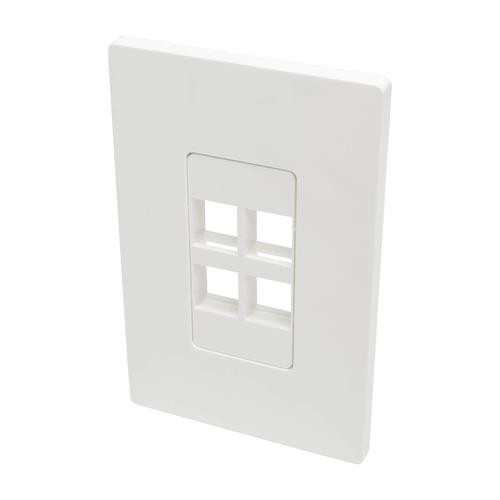 Tripp Lite  Plaque de commutation et obturateur Blanc - N080-104