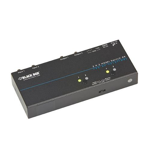 Black Box 4K HDMI - 2 x 2 - VSW-HDMI2X2-4K