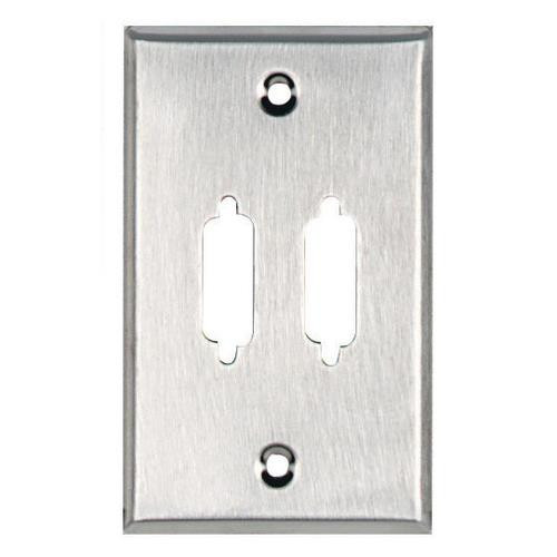 Black Box  Plaque de commutation et obturateur Acier inoxydable - WP081