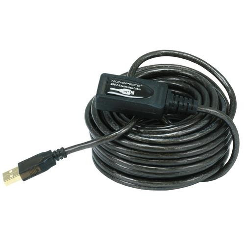 Monoprice  câble USB USB 2.0 10 m USB A Noir - 6149