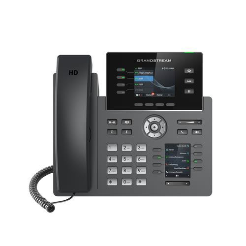 Grandstream Networks GRP2614 téléphone fixe Noir 4 lignes TFT Wifi - GRP-2614