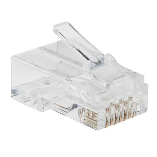 Tripp Lite  connecteur de fils RJ45 Transparent - N232-050-UTP