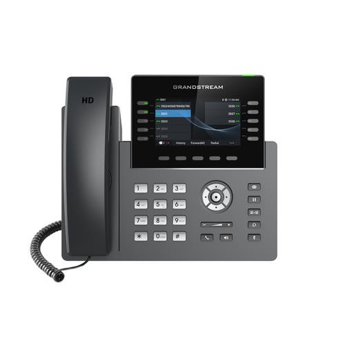 Grandstream Networks GRP2615 téléphone fixe Noir, Gris 10 lignes TFT Wifi - GRP-2615