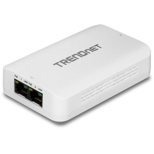 Trendnet  prolongateur réseau Émetteur et récepteur réseau Blanc 10, 100, 1000 Mbit/s - TPE-BE200