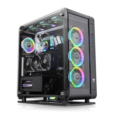 Thermaltake Core P6 Tempered Glass Mid Tower Midi Tower Noir - CA-1V2-00M1WN-00