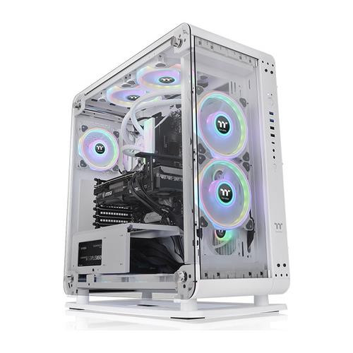 Thermaltake Core P6 Tempered Glass Snow Mid Tower Midi Tower Blanc - CA-1V2-00M6WN-00