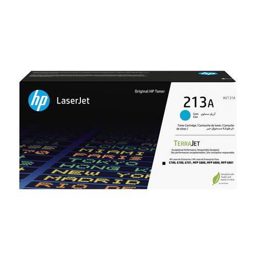 HP Toner cyan LaserJet authentique 213A - W2131A