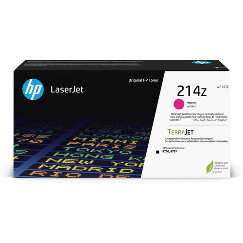 HP 214Z Toner LaserJet authentique Extra-grande capacité Magenta - W2143Z
