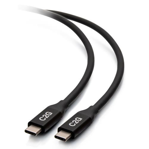 C2G C2G câble USB USB4 Gen 2x2 0,76 m USB C Noir - 28877