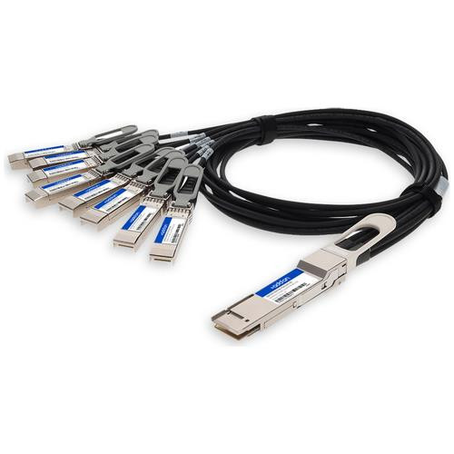 AddOn Networks  câble InfiniBand et à fibres optiques 2 m QSFP-DD 8x SFP28 Noir - QDD-8SFP28-PDAC2M-AO