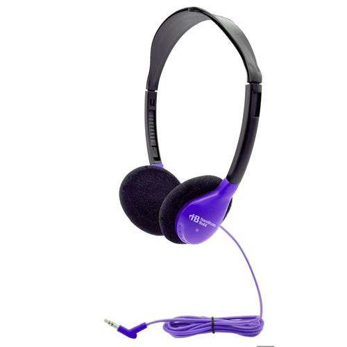 HamiltonBuhl  casque Casques Avec fil Arceau Education Noir, Violet - HA2PPL-200