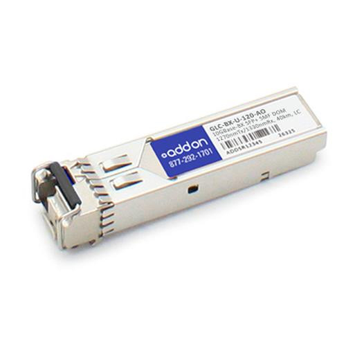 AddOn Networks  module émetteur-récepteur de réseau Fibre optique 10000 Mbit/s SFP+ - 10G-SFPP-BXU-40K-AO