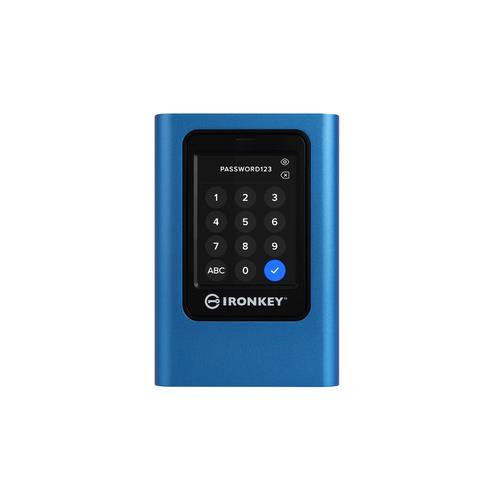 Kingston Technology IronKey 3840GB Vault Privacy 80 XTS-AES 256-bit Encrypted External SSD - IKVP80ES/3840G