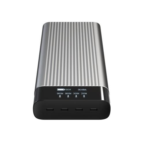 HYPER  banque d'alimentation électrique 27000 mAh Argent - HJ245B
